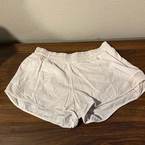 Lululemon white shorts